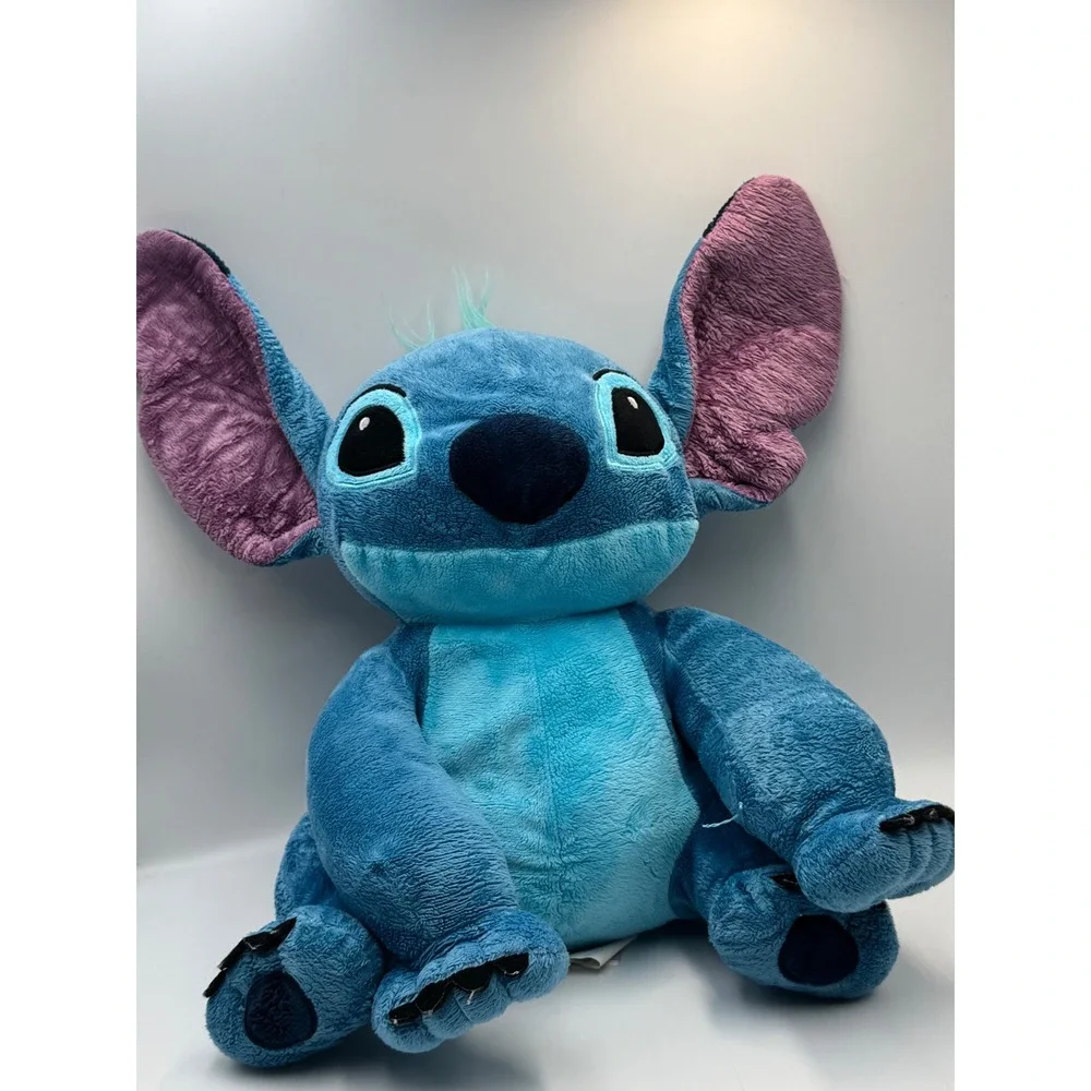 Disney‎ Lilo & Stitch Plush Stuffed Animal Blue Textured Fur